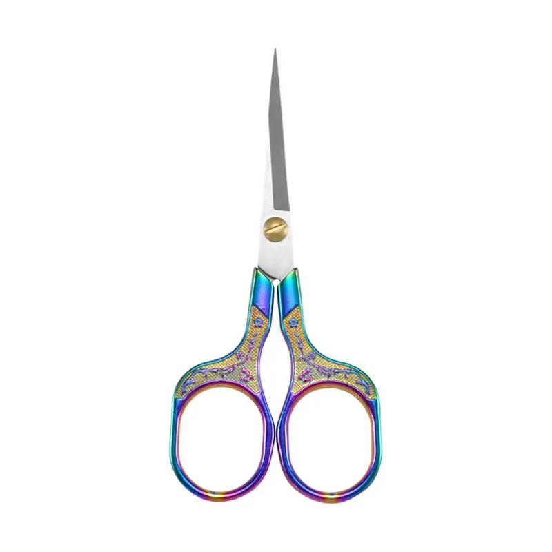 Nożyczki do szycia w stylu vintage ze stali nierdzewnej Nożyczki do haftowania Krawiec Nożyczki Nici nożycowe Narzędzia do nożyc do szycia