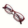 2pcs Women's Blue Light Blocking Reading Glasses +1.0 To +3.0 – Vintage HD PC Lens Stylish Elderly Readers