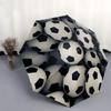 Automatic Soccer Design Umbrella - 8-Rib Windproof Open/Close, Portable Collapsible & Adult Soccer Fan Umbrella, Ideal Gift,,
