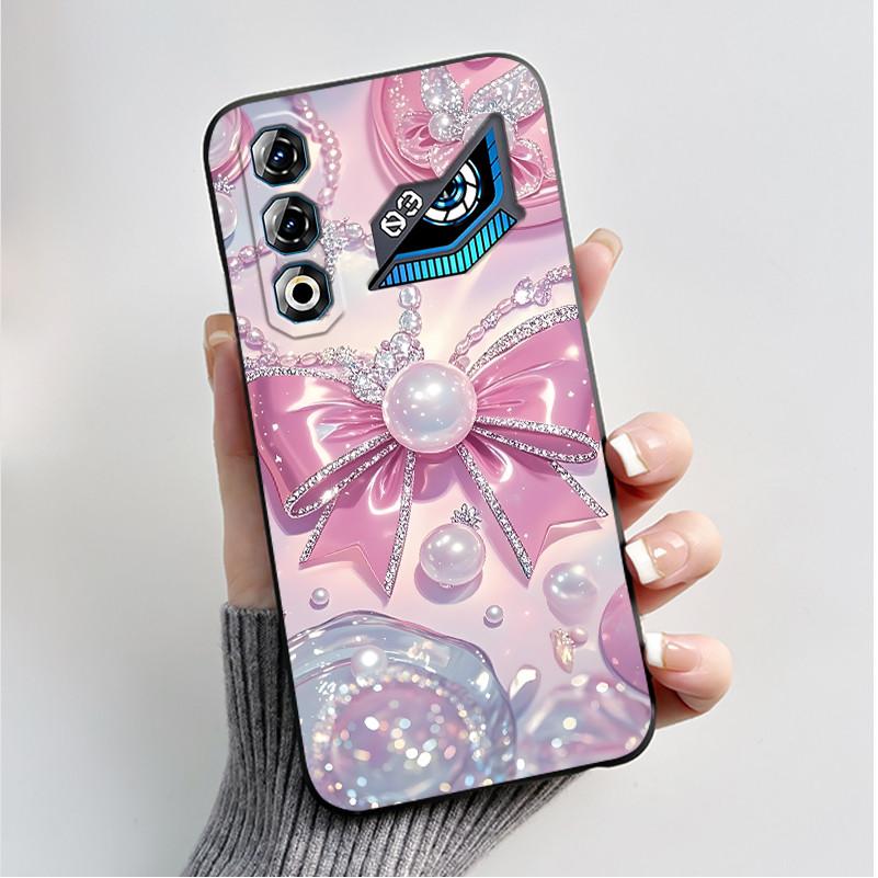 For ZTE Nubia Neo 3 Neo3 GT 5G Case Z2465N Shockproof Silicone TPU Butterfly Flower Back Cover For Nubia Neo 3GT Soft Phone Case