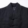 Chinese Style Men Retro Linen Vest Men Sleeveless Cotton Padded Jacket Men Buckle Vests Casual Tank Tops Male Hanfu Waistcoats