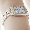 Seiko Women's SSVW210 (LUKIA Grow Solar Radio Controlled Metal Band Women's) Square Watch Analog