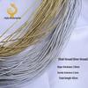 Gold & Silver Silk Necklace Cord with Xiaomi Safety Buckle for DIY Crystal Jade Pendant Accessories