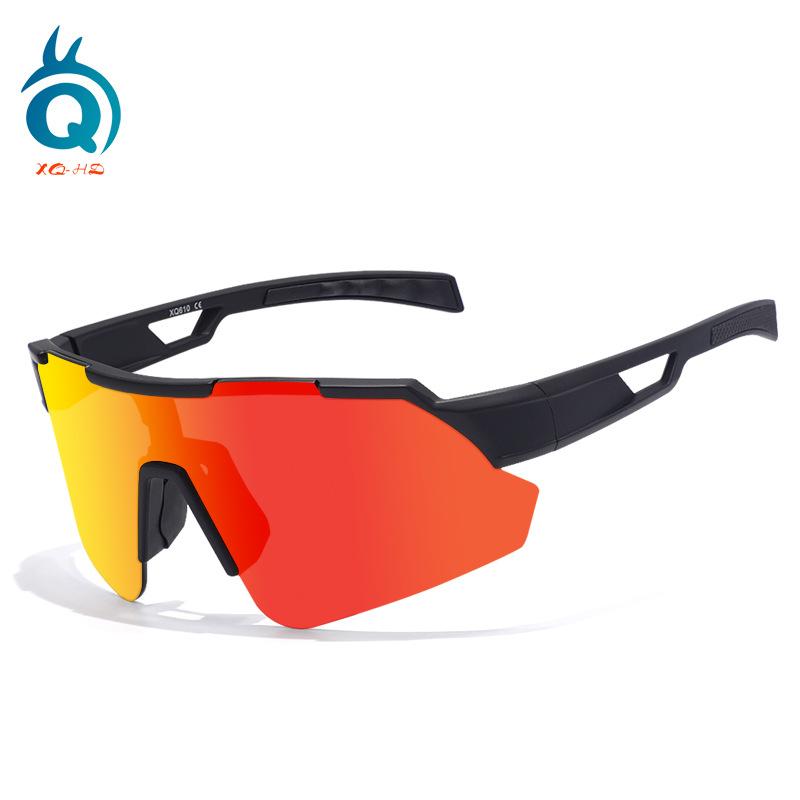 European and American Cycling Glasses, Outdoor Sports Polarized Glasses, Running Sports Sunglasses, Mountain Bike Goggles, Windproof Glasses