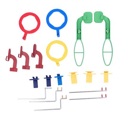 Zahnärztliches Intraorales Röntgenpositionierer-Kit Röntgenfilm-Sensorpositionierer-Set Zahnarzthelfer