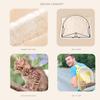 Cat Hammock Bed Foldable & Stable Cat Beds Sturdy Cat Hammock Window Seat Strong & Secure Breathable Cat Wall Shelves for Kitten