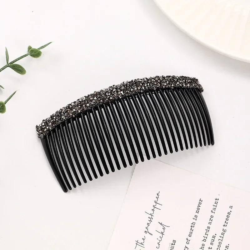 Rhinestones Hair Combs Crystal Bridal Hair Clips Hair Ornaments Handmade Fashion Jewelry Wedding Elegant Korean Accessories