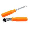 Ratchet Wrench Set Cr V Steel Portable Ratchet Spanner with Pry Bar for Repair Maintenance