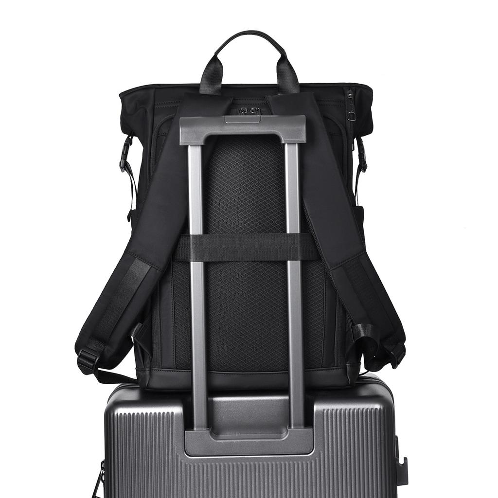 Schoolbag Business Travel Computer Backpack Men's Fashion Simple Backpack Large Capacity Trend Commuter Business Travel Shoulder Backpack