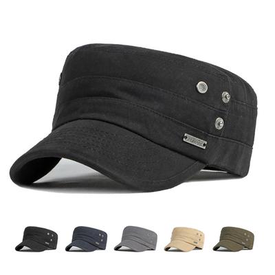Flat Cap Men Thin British Vintage Casual Sunscreen Cap Women Cotton Military Caps Trucker Snapback Baseball Cap Army Visors Hat