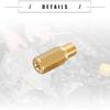Motoforti Universal Motorcycle Carburetor Jets Main Jets Nozzles, 178 180 182 185 188 190 192 195 198 200, Durable, Metal, Gold Tone, 10pcs