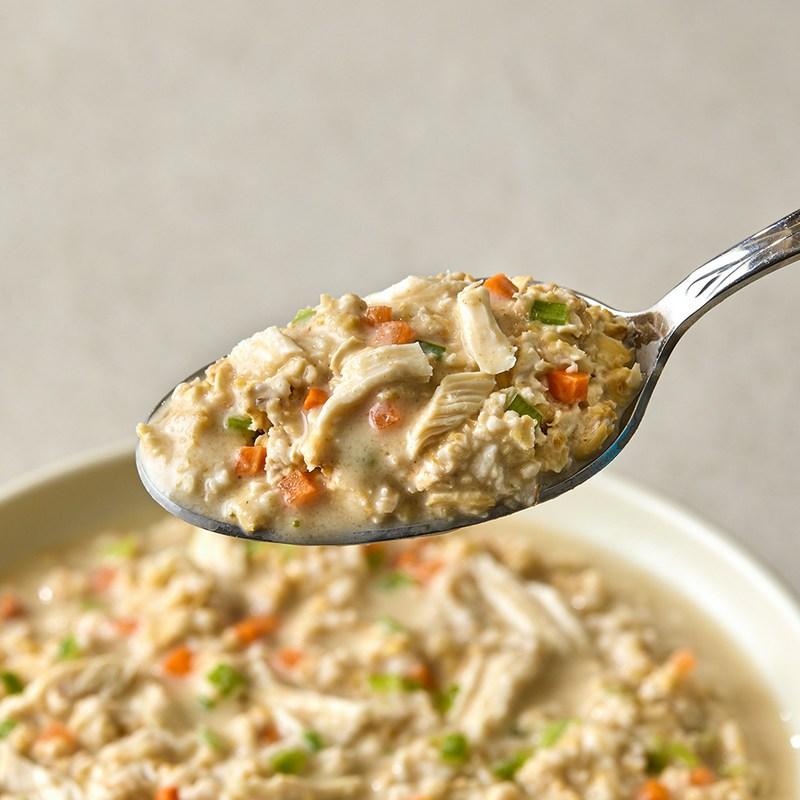 Balboa Breakfast Snack Low Sugar Oatmeal Porridge Chicken Vegetable Flavor