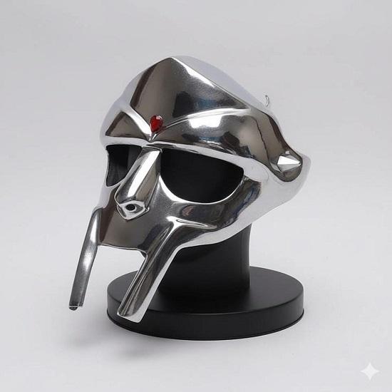

Маска гладиатора MF DOOM, Маска римского воина ручной работы, Средневековая стальная косплей-броня, Костюм для ролевых игр на Хэллоуин, Коллекционный подарок для него