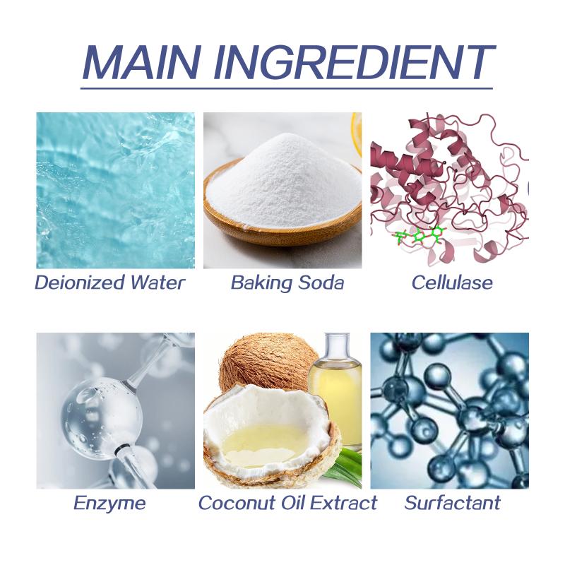 Active Enzyme Laundry Detergent, Multi-purpose Cleaner for Removing Stains and Blood from Clothes.