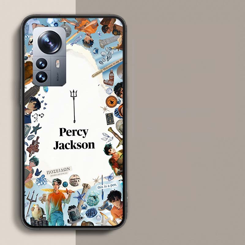 P-Percy J-Jackson Poseidon Camp Half-Blood Phone Case For Xiaomi 15 Poco X7 X6 F7 14 Ultra Mi F6 F5 F4 F3 X5 X4 X3 M6 Pro M5 M5S