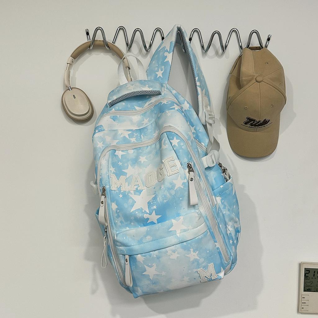 Schoolbag1011 new simple fashion large capacity junior high school student schoolbag leisure simple computer travel backpack