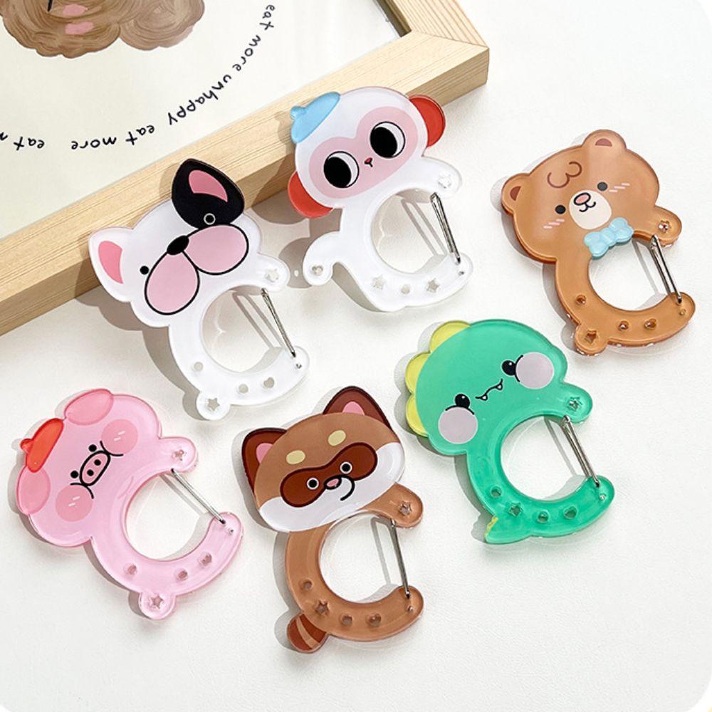 Acrylic Climbing Hook Cartoon Key Hanging Cute Climbing Buckle