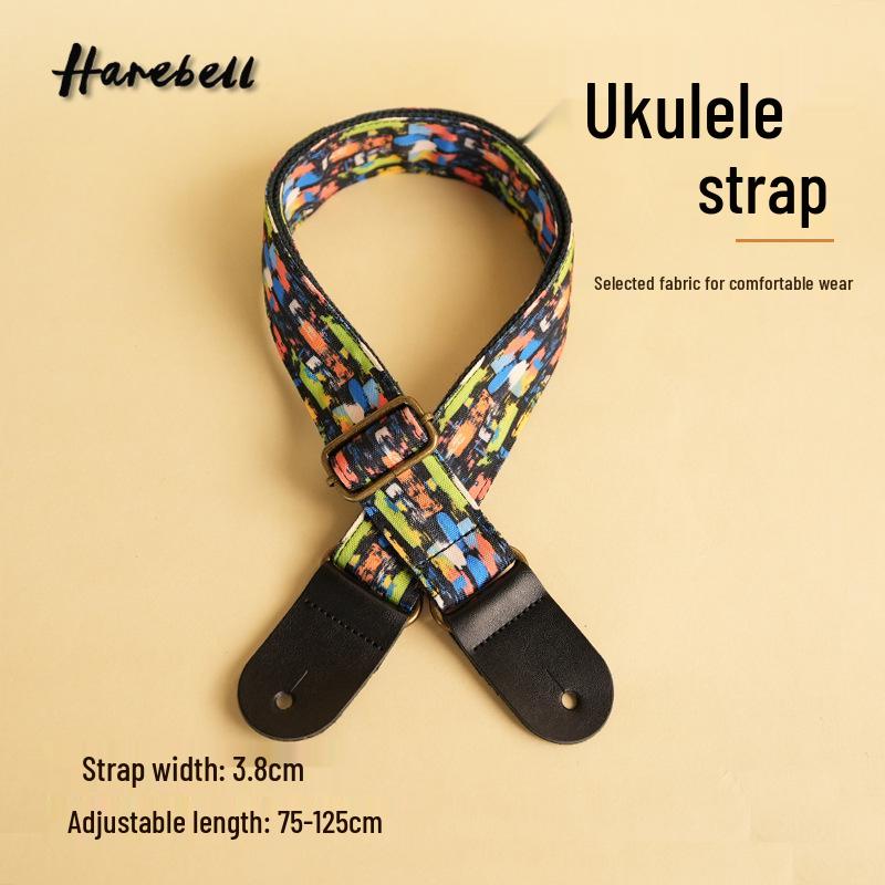 

Personalized Cotton Guitar Strap: Universal Rock Style with Graffiti Design (PO-011) Graffiti Wall