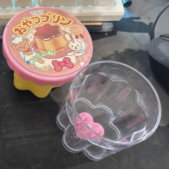 Pretend Play Feeding Toy Set Cute Jelly & Pudding Dessert Kit Safe Japanese Snack Playset for Toddlers