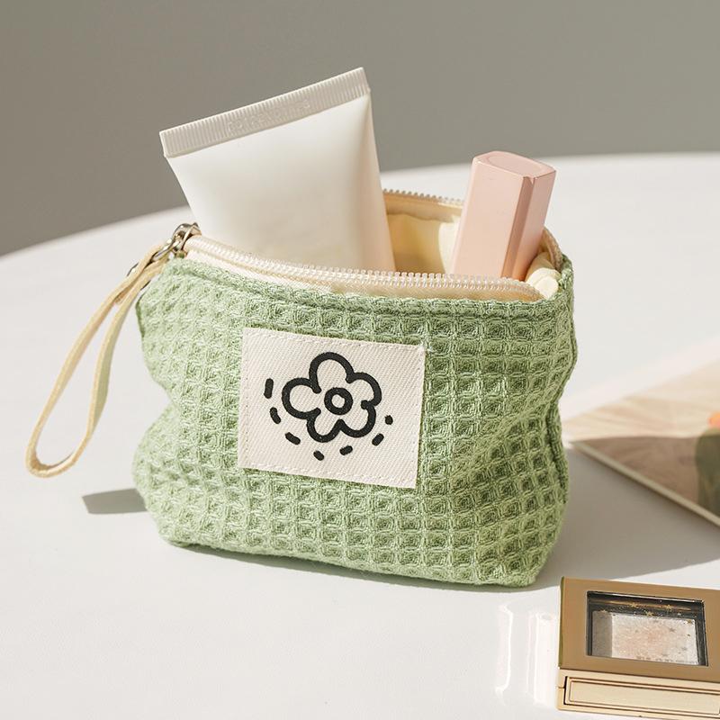 1PC Storing Convenient Travel Saving Space Lightweight Storage Bag Flower Multicolored Orderly Manner Linen-cotton Durable