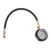 Auto Tyre Air Pressure Gauge 0-60PSI High Accuracy Plastic Dial Meter for Car and Motorcycle Use