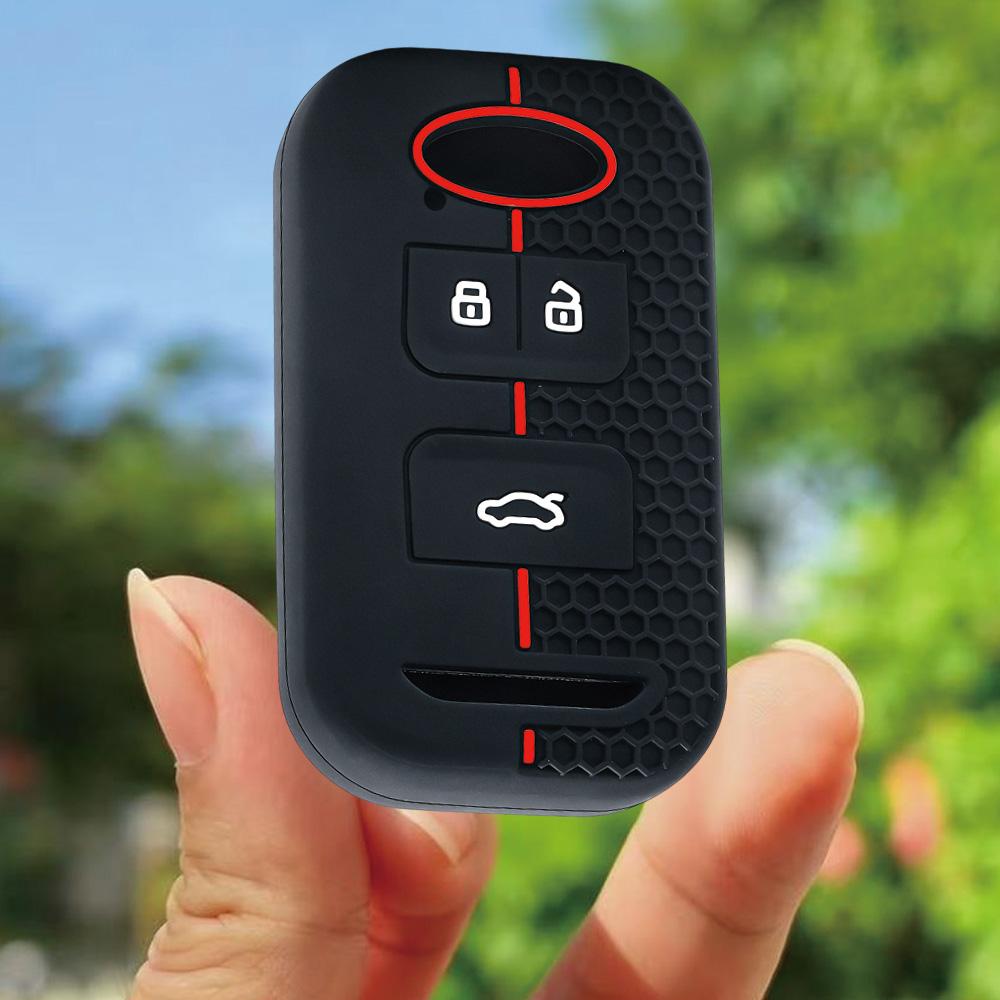 3 Buttons Silicone Car Key Case For Chery Tiggo 4 Pro  3 Pro Tiggo 8 7 5 4 3 5X Arrizo 5 Cheri Tigo Remote Fob Protect Case