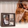SHOW-YA Cat Memorial Gifts for Loss of Cat - Pet Memorial Gifts Cat,Loss of Cat Sympathy Gift, Cat Passing Away, Pet Remembrance Gift Cat,Rotating