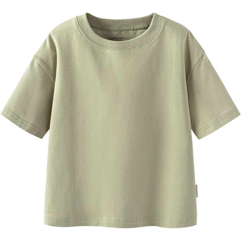 Mini Balabala Kids  Unisex 5A Antibacterial Short Sleeve T-Shirt 120