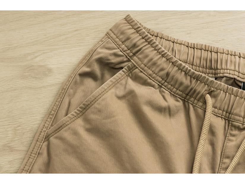 Men's Retro Straight-Leg Canvas Chino Pants - Casual Loose Fit Workwear Trousers