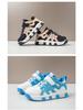 2025 Autumn Men's & Children's Non-slip Leather Sports Shoes: Korean Style, Soft Sole, Casual Dad Shoes