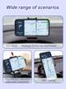 360° Rotating Car Phone Mount – Compatible with All Smartphones, a Clip-On Holder Specifically for Car Navigation