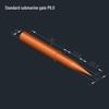 Extra Long EDM Electrode Rod for Submarine Gate Injection - Purple and Tungsten Copper