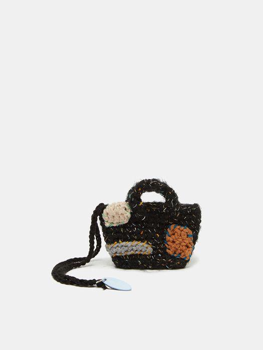 

Crown Coco Knit Charm_RIAEX25645BKX black