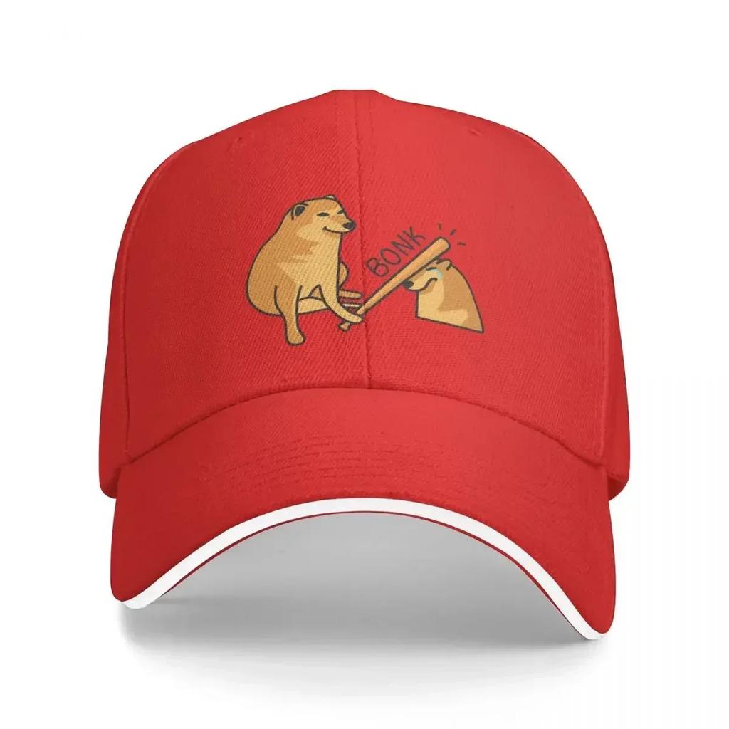 Cheems Bonk Dog Baseball Cap Hip Hop Beach Mountaineering Foam Party Hat Unisexs Womens