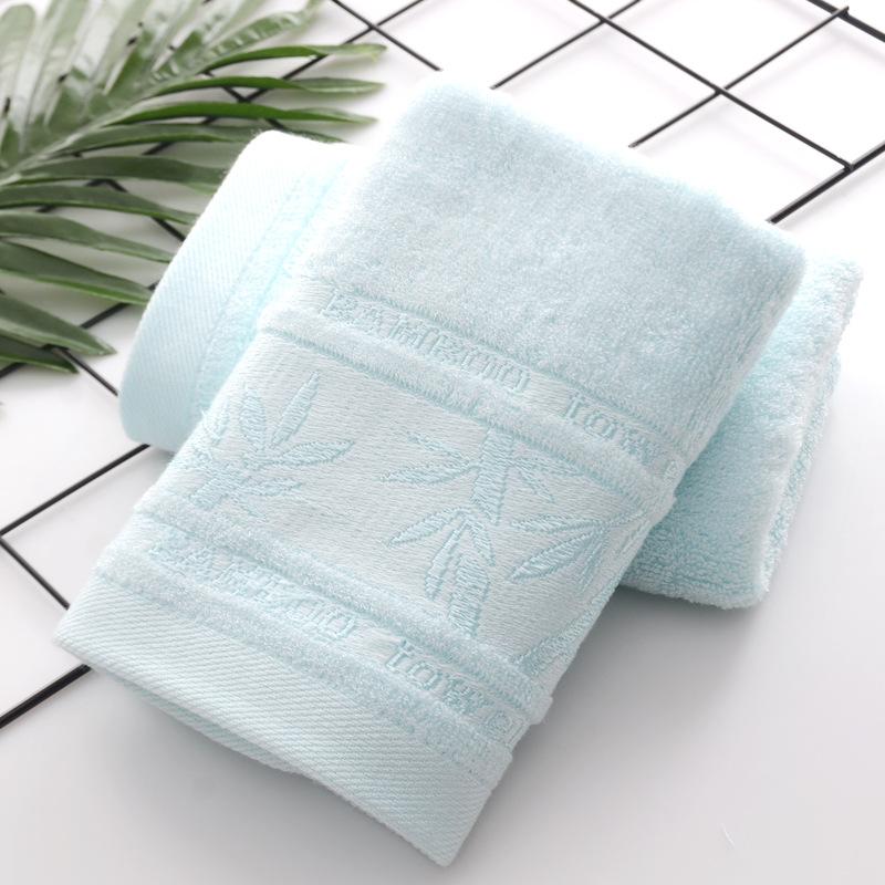 Bamboo Forest Jacquard Plain Absorbent Towel