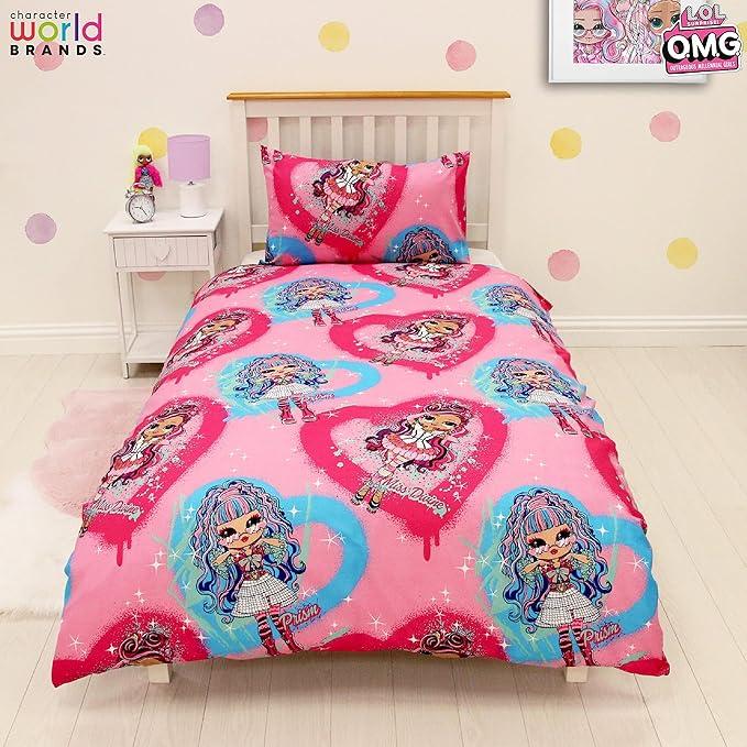LOL Surprise Queens Doll Reversible Duvet Set