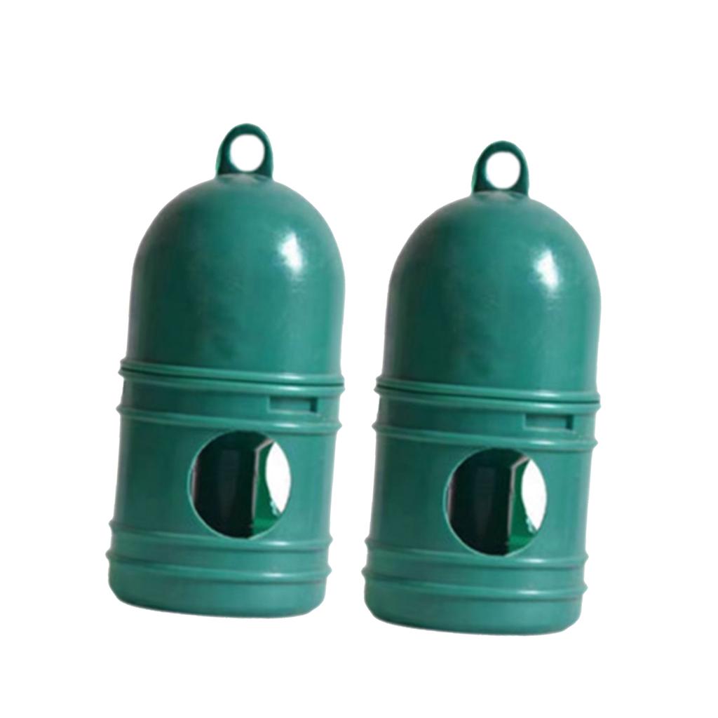 2Pcs Plastic Bird Water Drinkers 1L Detachable Pigeon Water Dispenser Bird Cage Accessories for Quail Parakeet Parrot