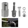 Stainless Steel Cordless Drill Adapter Kit with 12 Inch Socket Adapter Bit Fits for Top Wind