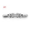 Fashion Women Cardigan Collar Clip Vintage Elegant Sweater Shawl Clasps Clothing Pins Silver Clips