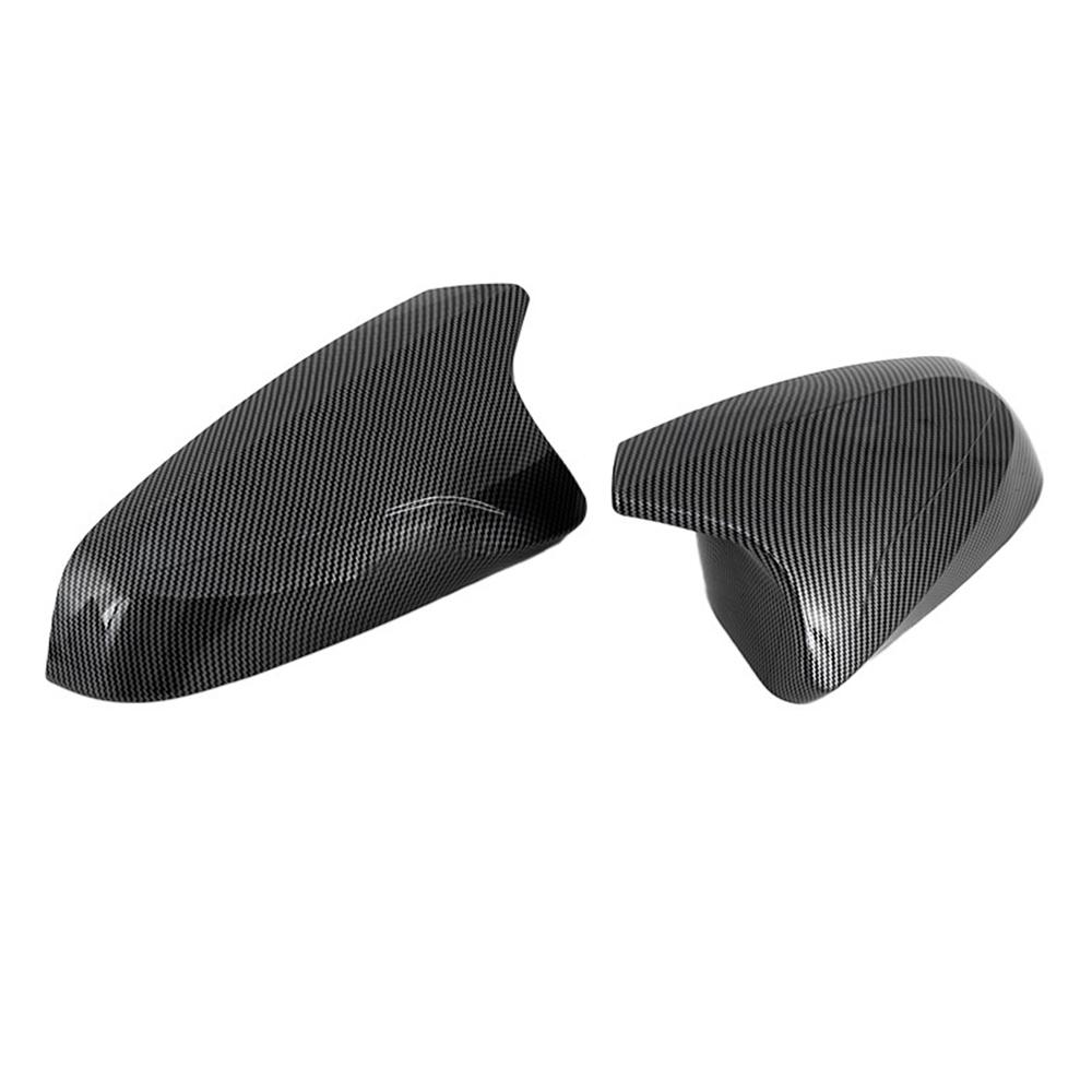 Carbon Fiber Look  Side Mirror Cover Cap For Lexus NX RX NX250 RX350 RZ300e 2015-2024