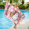 Cute Hello Kitty Microfiber Beach Towel Quick Dry Absorbent for Pool Travel BatCute Hello Kitty Beach Towel Soft Microfiberhroom