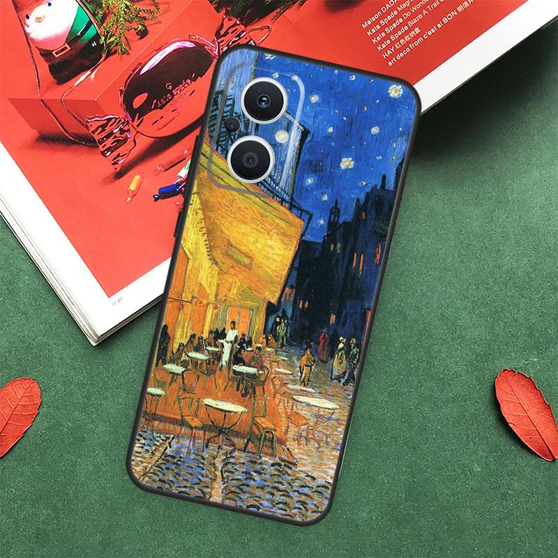 Famous Paintings Case For OPPO Reno 7 8 Lite 8T 10 11 12 13 Pro 12F 13F 14F OPPO Find X8 X6 X5 X9 Pro Cover