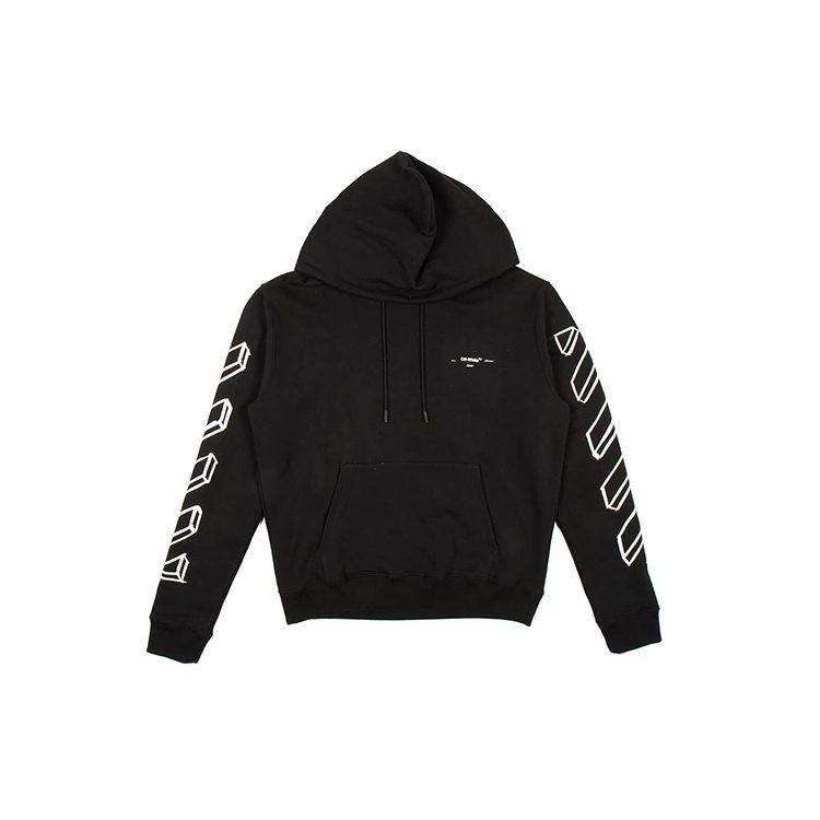 Off-White Chain Arrow Slim Hoodie OMBB034E181920241001