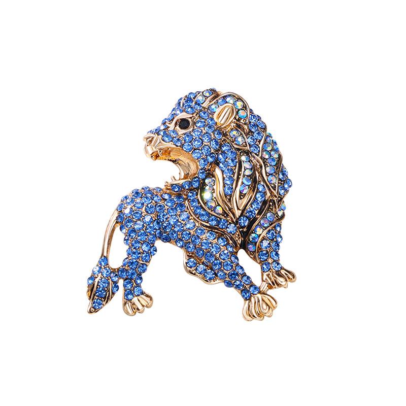 Animal Male Lion Accessories Fashionable New Lion Male Accessories Brooch