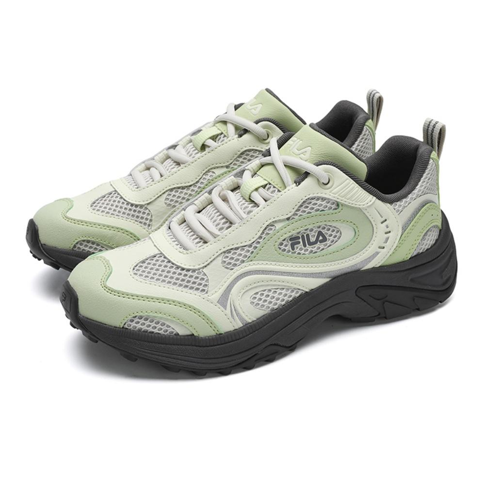 FILA Fluxion Casual Shoes Fashion Comfortable Versatile Sports Wear Women sneaker Gray Green F12W532115FSB