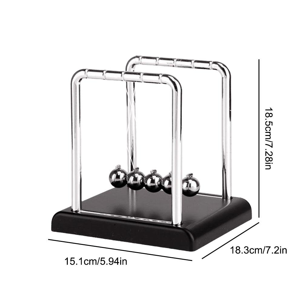 Newtons vaggvikt Stålboll Fysik Vetenskap Pendel Undervisningsmaterial Skrivbordsavstressare Gåva Heminredning