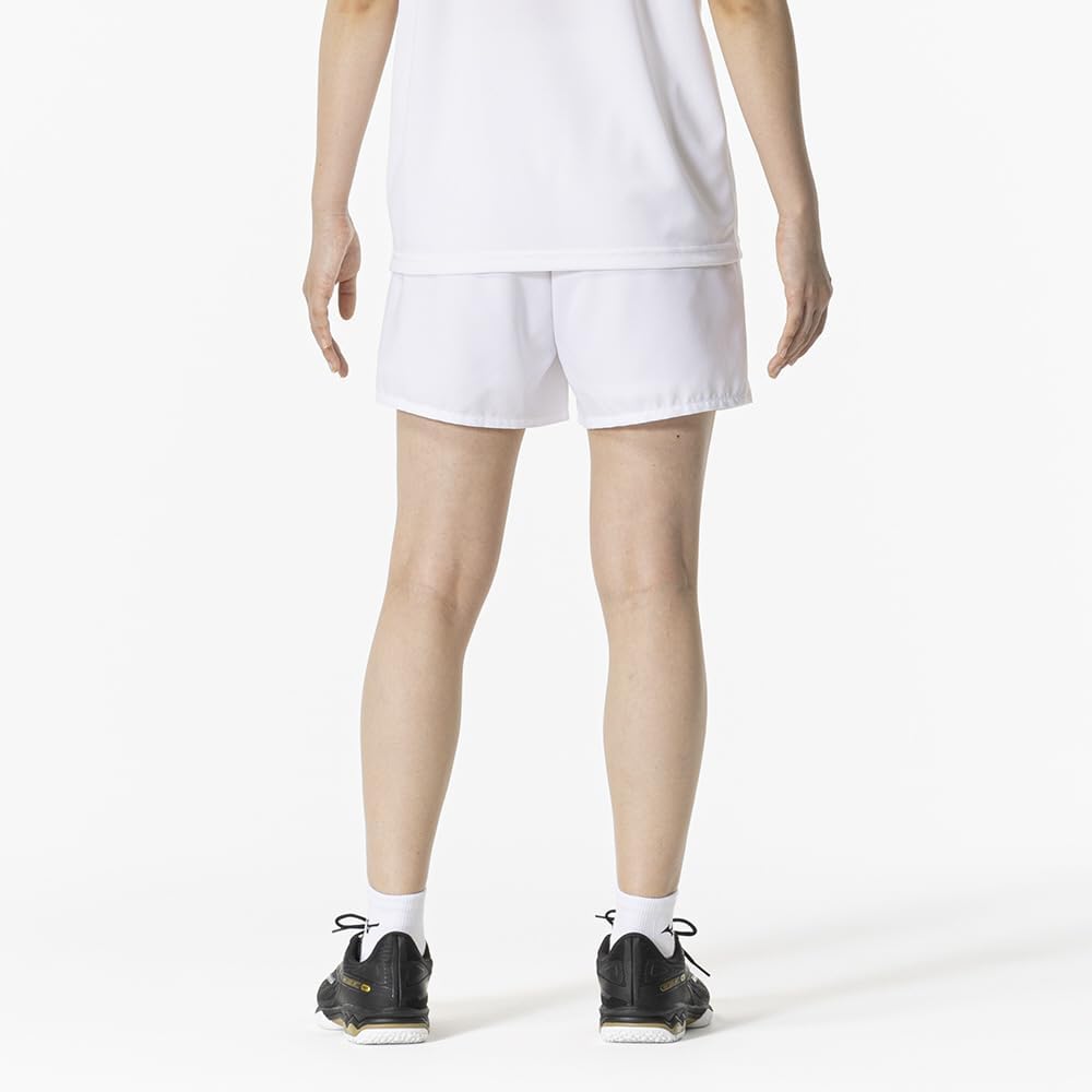 Tennis Badminton Game Half Officially Recognized by the Japan Badminton M [Mizuno] Pants, Pants, Association, 62JBB220, Women's, White,