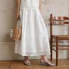 Laengsseon Ls_Pure Cotton A-Line Skirt