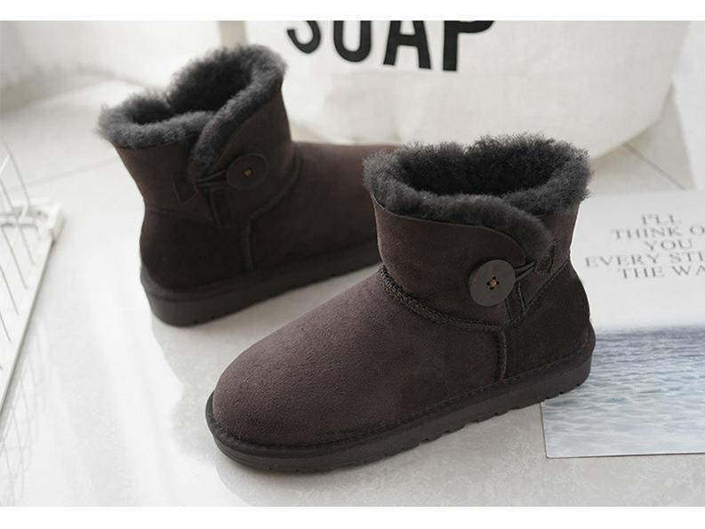 3352 Women`s Sheepskin Winter Snow Boots
