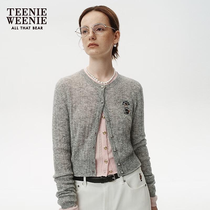 Teenie Weenie Women's Cable Knit Cardigan